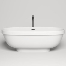 Ванна из литьевого мрамора 180x80 см Salini S-Stone Greca 103121M