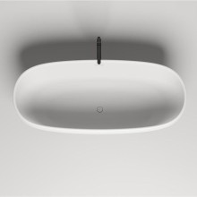 Ванна из литьевого мрамора 180x80 см Salini S-Stone Greca 103121M