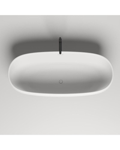 Ванна из литьевого мрамора 180x80 см Salini S-Stone Greca 103121M