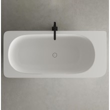 Ванна из литьевого мрамора 180x82 см Salini S-Stone Ninfea 102721M