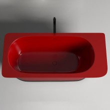 Ванна из литьевого мрамора 180x82 см Salini S-Stone Ninfea, покраска по RAL полностью 102721MRF