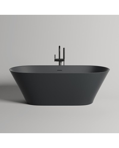 Ванна из литьевого мрамора 180,7x81,5 см Salini S-Stone Mona, покраска по RAL полностью 102921MRF