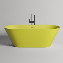 Ванна из литьевого мрамора 180,7x81,5 см Salini S-Stone Mona, покраска по RAL полностью 102921MRF