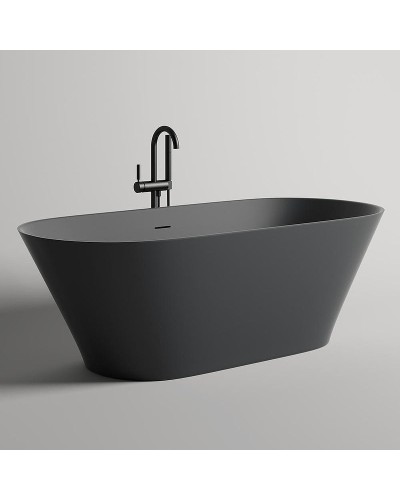 Ванна из литьевого мрамора 180,7x81,5 см Salini S-Stone Mona, покраска по RAL полностью 102921MRF