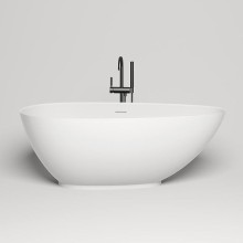 Ванна из литьевого мрамора 160x77 см Salini S-Stone Paola 101511SM