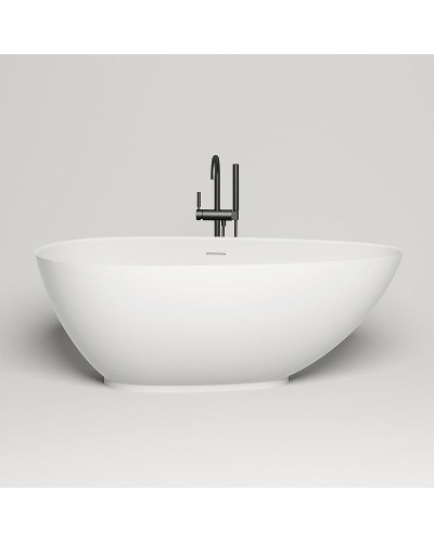 Ванна из литьевого мрамора 160x77 см Salini S-Stone Paola 101511SM