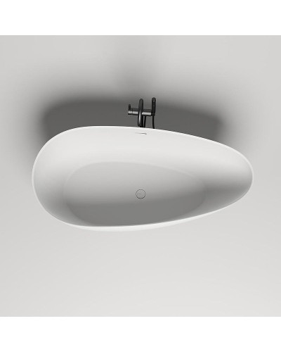 Ванна из литьевого мрамора 160x77 см Salini S-Stone Paola 101511SM