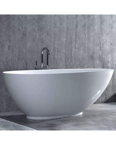 Ванна из литьевого мрамора 160x77 см Salini S-Stone Paola 101511SM