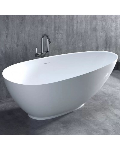 Ванна из литьевого мрамора 172x82,5 см Salini S-Stone Paola 101512SM