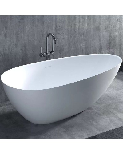 Ванна из литьевого мрамора 160x77 см Salini S-Stone Paola IN 101611SM