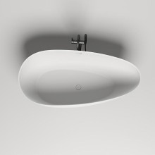 Ванна из литьевого мрамора 172x82 см Salini S-Stone Paola IN 101612SM