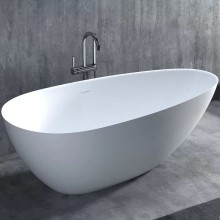 Ванна из литьевого мрамора 172x82 см Salini S-Stone Paola IN 101612SM