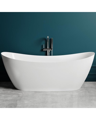 Ванна из литьевого мрамора 170,5x75,5 см Salini S-Stone Noemi 101722M