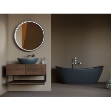 Ванна из литьевого мрамора 170,5x75,5 см Salini S-Stone Noemi, покраска по RAL полностью 101722MRF