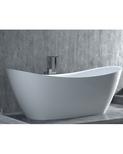 Ванна из литьевого мрамора 185x80 см Salini S-Stone Noemi 101811SM