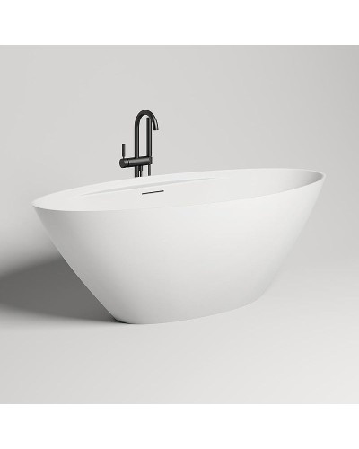 Ванна из литьевого мрамора 178x85,5 см Salini S-Stone Diva 102221M