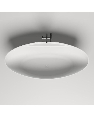 Ванна из литьевого мрамора 178x85,5 см Salini S-Stone Diva 102221M