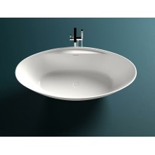 Ванна из литьевого мрамора 178x85,5 см Salini S-Stone Diva 102221M