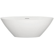 Ванна из литьевого мрамора 178x85,5 см Salini S-Stone Diva 102221M