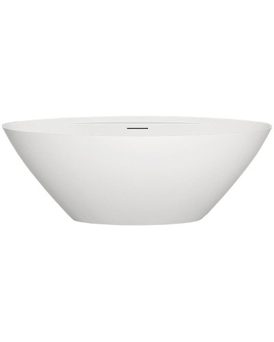 Ванна из литьевого мрамора 178x85,5 см Salini S-Stone Diva 102221M
