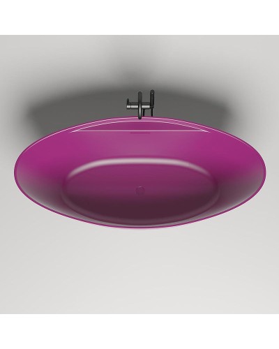 Ванна из литьевого мрамора 178x85,5 см Salini S-Stone Diva, покраска по RAL полностью 102221MRF