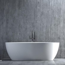 Ванна из литьевого мрамора 160x80 см Salini S-Stone Alda 101923M