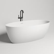 Ванна из литьевого мрамора 170x81 см Salini S-Stone Alda 101922M