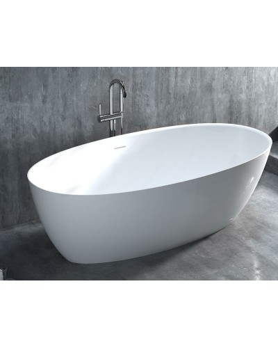 Ванна из литьевого мрамора 170x81 см Salini S-Stone Alda 101922M