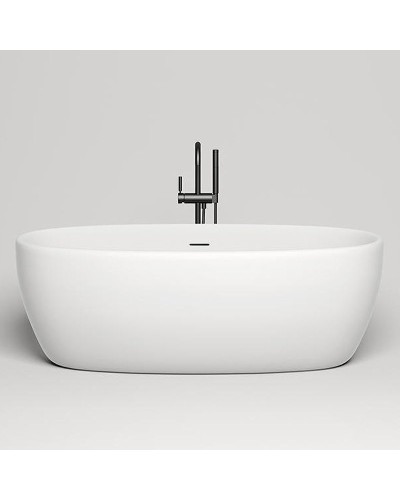 Ванна из литьевого мрамора 169x87 см Salini S-Stone Luce 100121M