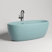 Ванна из литьевого мрамора 169x87 см Salini S-Stone Luce, покраска по RAL полностью 100121MRF