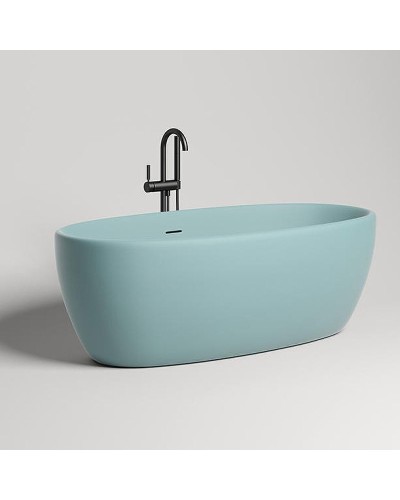 Ванна из литьевого мрамора 169x87 см Salini S-Stone Luce, покраска по RAL полностью 100121MRF