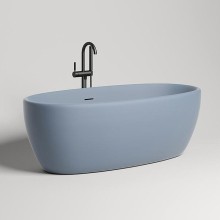 Ванна из литьевого мрамора 169x87 см Salini S-Stone Luce, покраска по RAL полностью 100121MRF