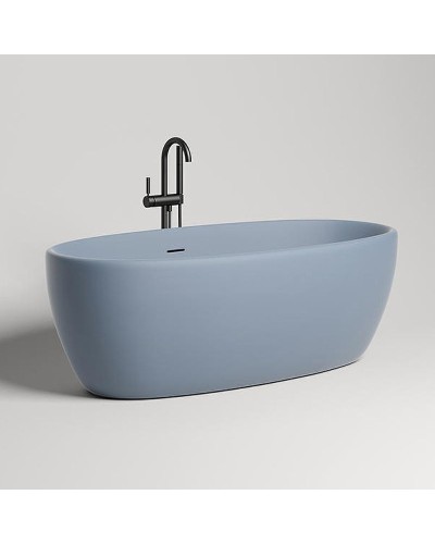 Ванна из литьевого мрамора 169x87 см Salini S-Stone Luce, покраска по RAL полностью 100121MRF