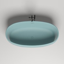 Ванна из литьевого мрамора 169x87 см Salini S-Stone Luce, покраска по RAL полностью 100121MRF