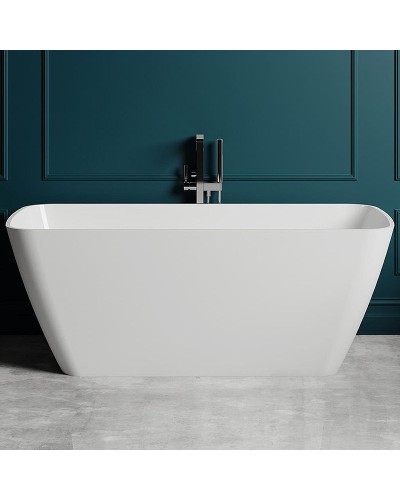 Ванна из литьевого мрамора 179x82 см Salini S-Stone Agatha 100221M