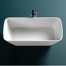 Ванна из литьевого мрамора 179x82 см Salini S-Stone Agatha 100221M