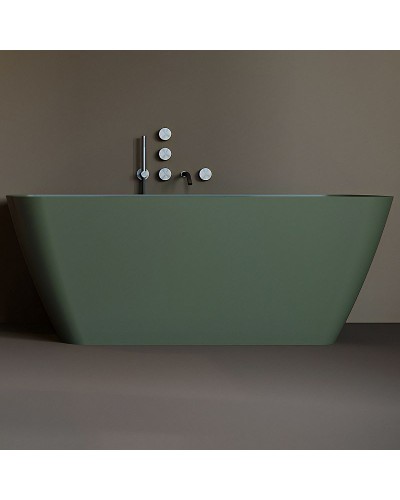 Ванна из литьевого мрамора 179x82 см Salini S-Stone Agatha, покраска по RAL полностью 100221MRF