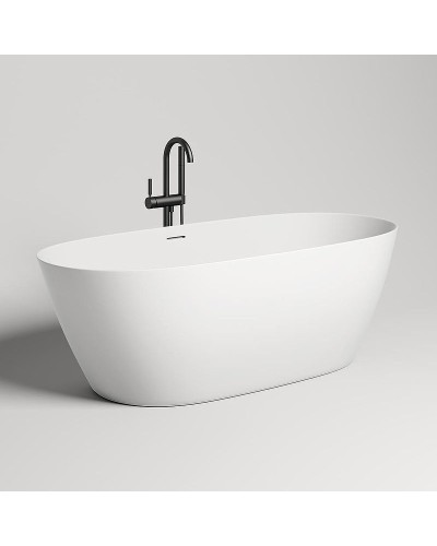 Ванна из литьевого мрамора 164,5x75,5 см Salini S-Stone Sofia 102521M