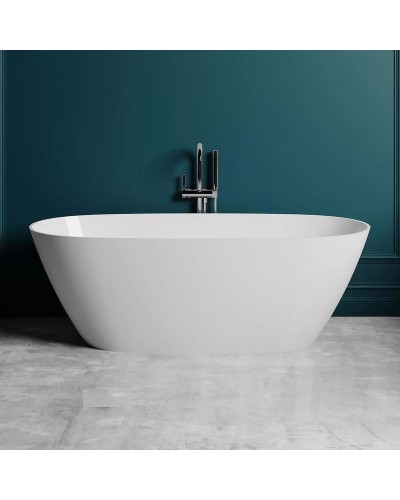 Ванна из литьевого мрамора 164,5x75,5 см Salini S-Stone Sofia 102521M