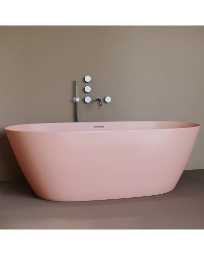 Ванна из литьевого мрамора 164,5x75,5 см Salini S-Stone Sofia, покраска по RAL полностью 102521MRF