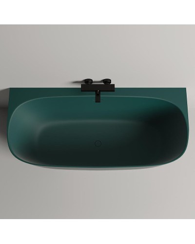 Ванна из литьевого мрамора 170x80 см Salini S-Stone Sofia Wall, покраска по RAL полностью 102522MRF