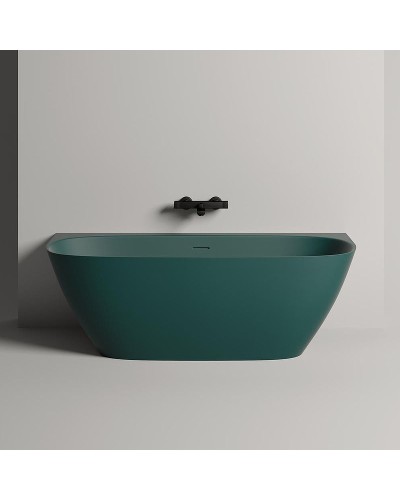 Ванна из литьевого мрамора 170x80 см Salini S-Stone Sofia Wall, покраска по RAL полностью 102522MRF