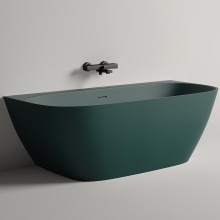 Ванна из литьевого мрамора 170x80 см Salini S-Stone Sofia Wall, покраска по RAL полностью 102522MRF