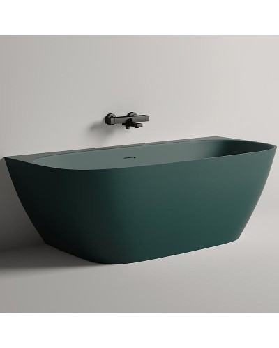 Ванна из литьевого мрамора 170x80 см Salini S-Stone Sofia Wall, покраска по RAL полностью 102522MRF