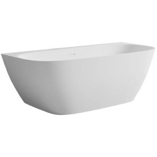 Ванна из литьевого мрамора 180x85 см Salini S-Stone Sofia Wall 102523M