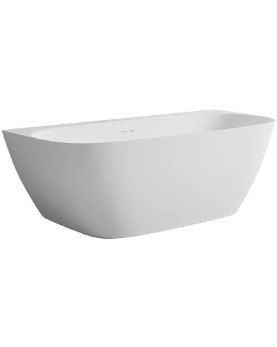 Ванна из литьевого мрамора 180x85 см Salini S-Stone Sofia Wall 102523M