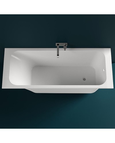 Ванна из литьевого мрамора 170x70 см Salini S-Stone Orlanda 102021M