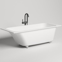 Ванна из литьевого мрамора 170x70 см Salini S-Stone Orlanda 102021M