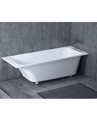 Ванна из литьевого мрамора 170x70 см Salini S-Stone Orlanda Kit 102121M