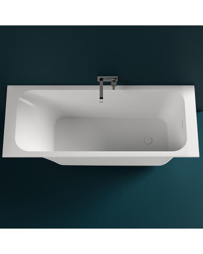 Ванна из литьевого мрамора 170x70 см Salini S-Stone Orlanda Kit 102121M